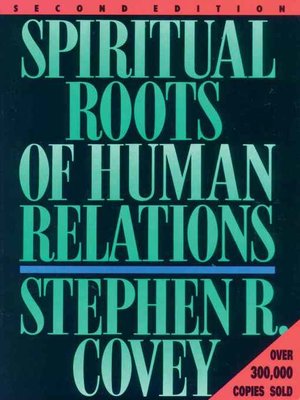 cover image of Spiritual Roots for Human Relations